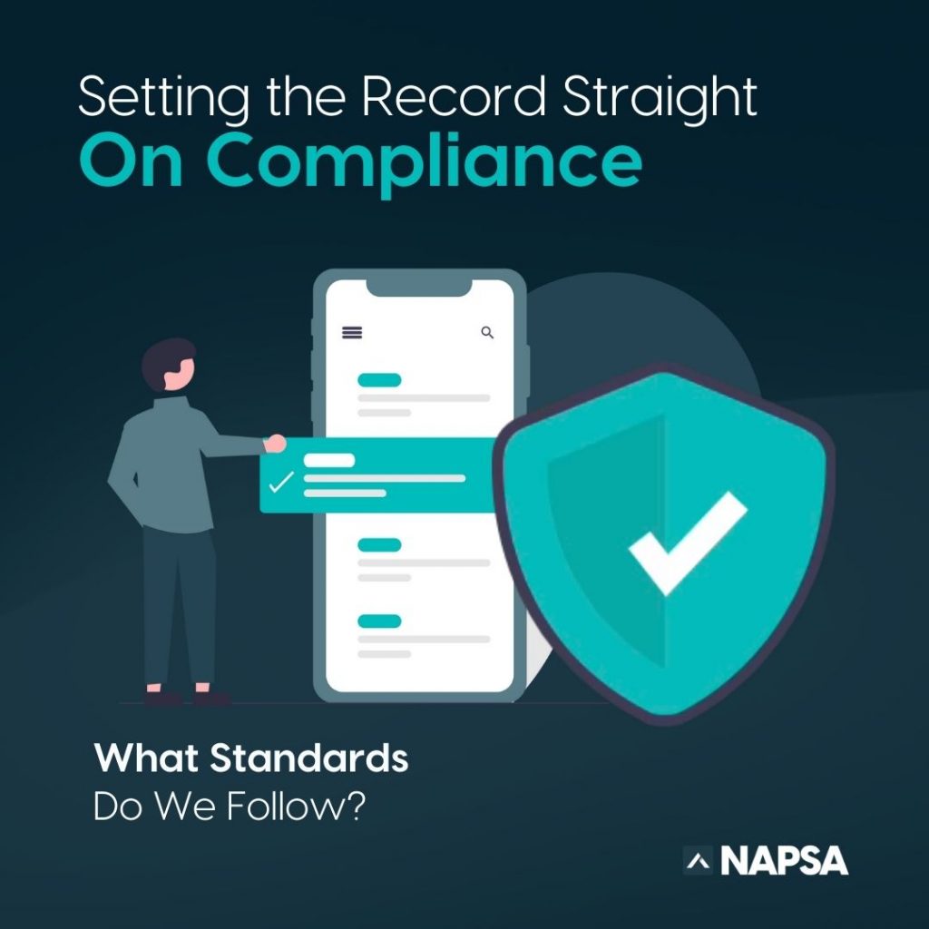 What Compliance Standards Does NAPSA follow?